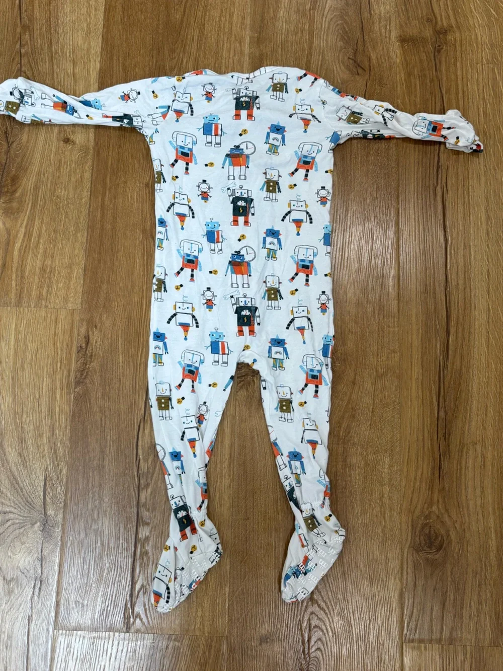 Magnetic Me Robot Bamboo Onesie